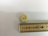 Button 25mm Asymmetrical Stone Effect