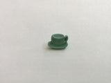 Button 18mm Novelty Teacup Blue