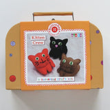 Button Bag Sewing Kit - Kitten Crew