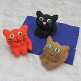 Button Bag Sewing Kit - Kitten Crew