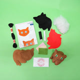 Button Bag Sewing Kit - Kitten Crew