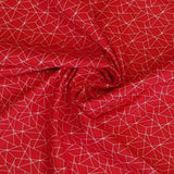 Cotton Poplin Origami in Red