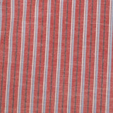 Cotton Shirting Stripe Red/Blue