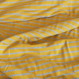 Sweatshirting Melange Stripe Ochre/Grey